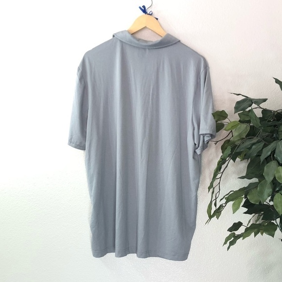 32° Cool Men’s Grey Quick Dry Polo - Picture 4 of 4